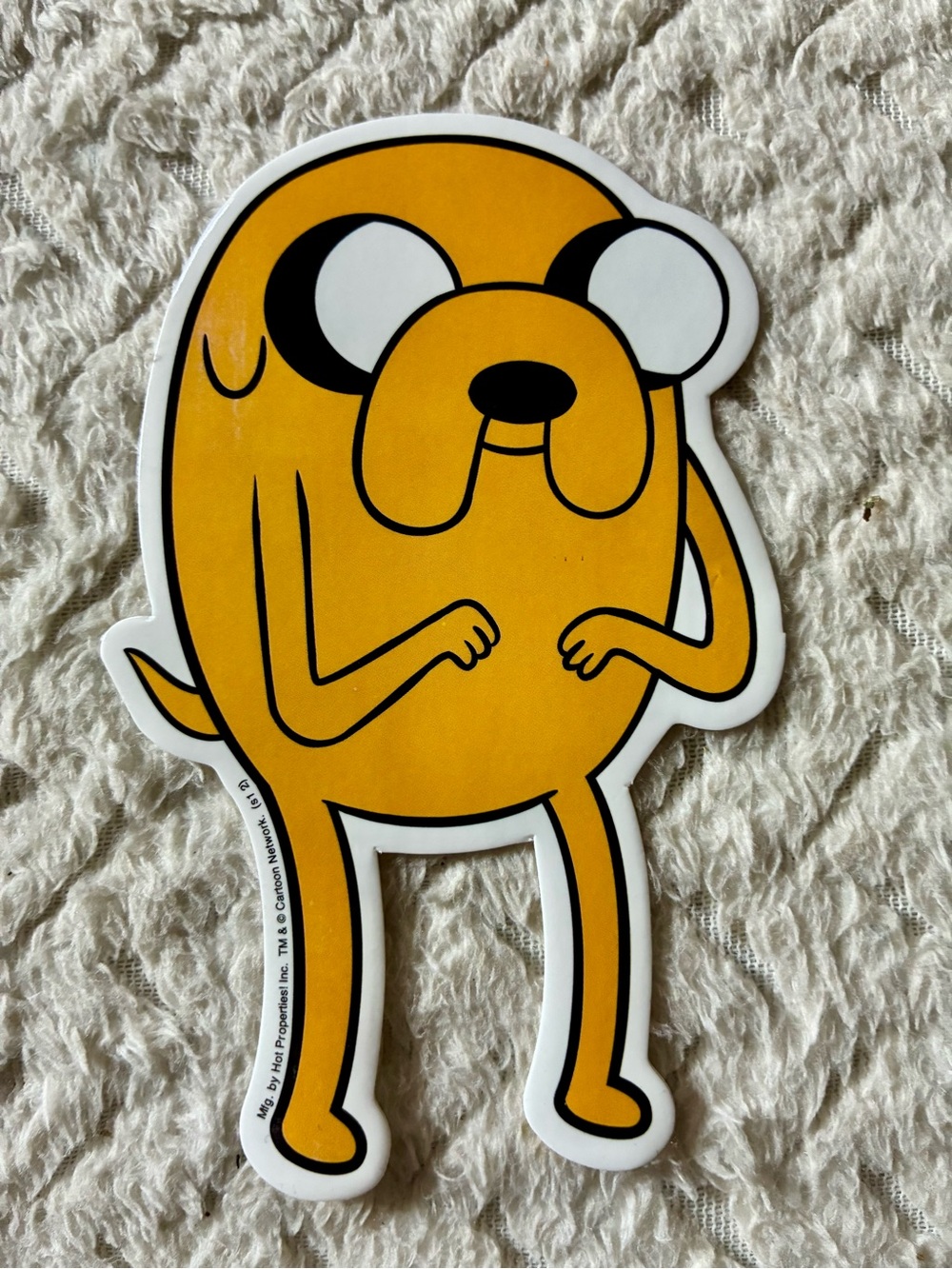 2012 Adventure Time Jake the Dog Sticker (5”x3”)